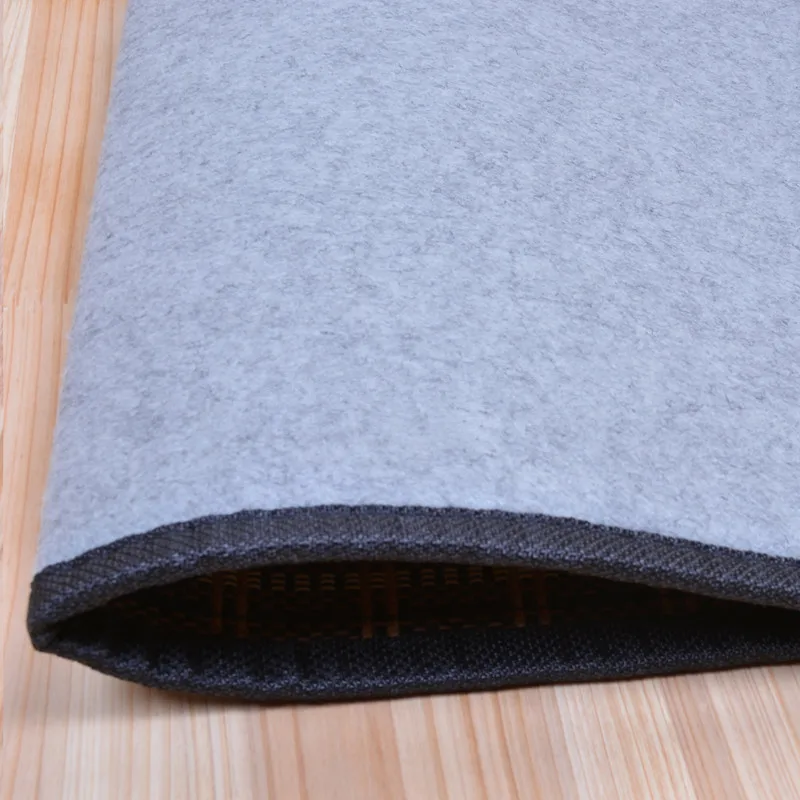 Japanese Floor Bamboo Carpet Pad Large Size 180/230cm Mattress Mat Portable Tatami Rug Design Fiber Oriental Carpet Black