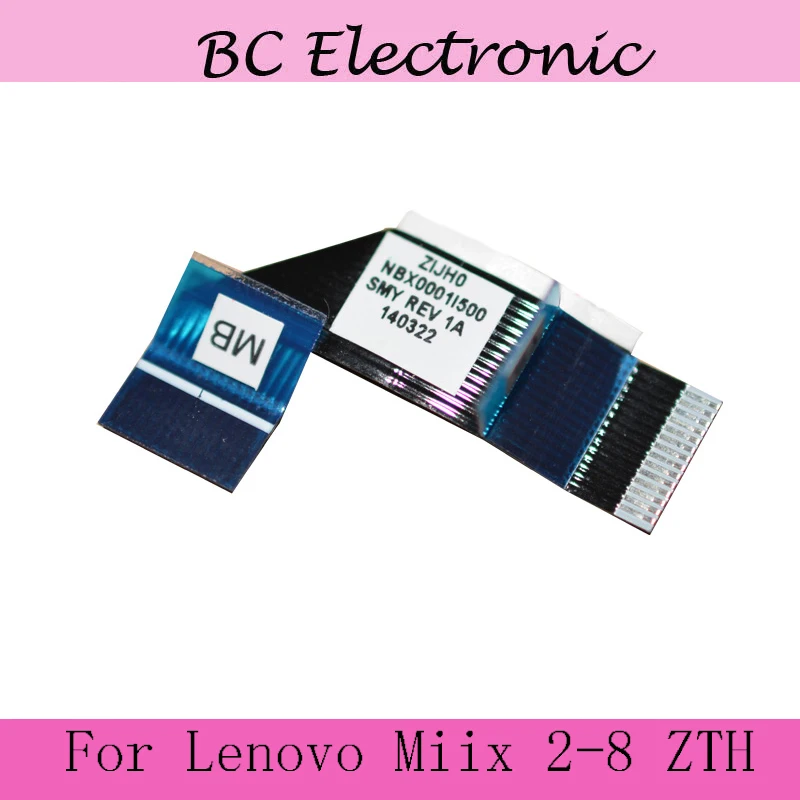 100 original Genuine touch Flex cable For Lenovo Miix 2 8 ZIJH0 NBX0001I500 LCD display flex