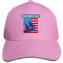 COLG Коламбус день Регулируемая Сэндвич бейсболка хлопок бейсболка с козырьком шляпа(2