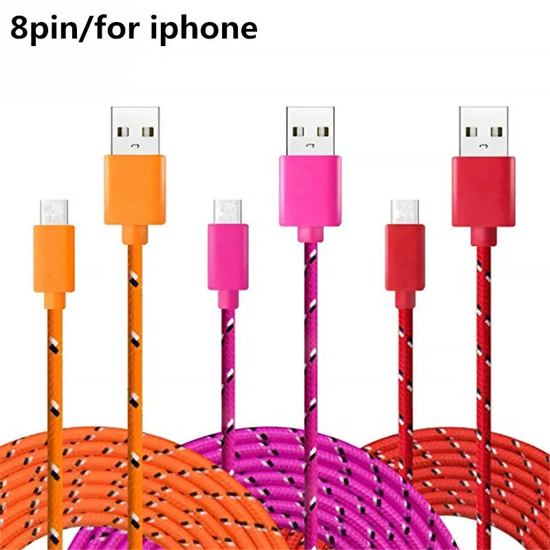 

Fast Charger Cable for iPhone XR X Xs Max Data Wire for iphone 6 6s 7 8 plus USB Charging for iphone 5 5s SE 5c