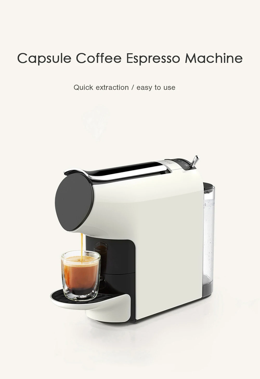 SCISHARE Переносной Контейнер-капсула для кофе, эспрессо-машина с управлением через приложение, кофейная посуда, Офисная электрическая кофеварка, чайник