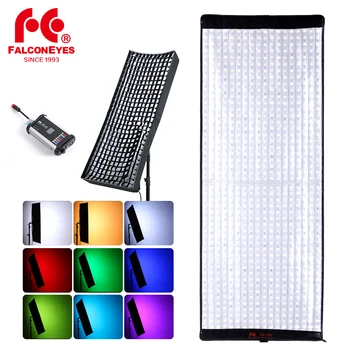 

Falcon Eyes RX-736 RGB 200W 2700K ~ 9999K Portable LED Photo Video Light Lamp Rollable Cloth Studio Video Lighting Panel