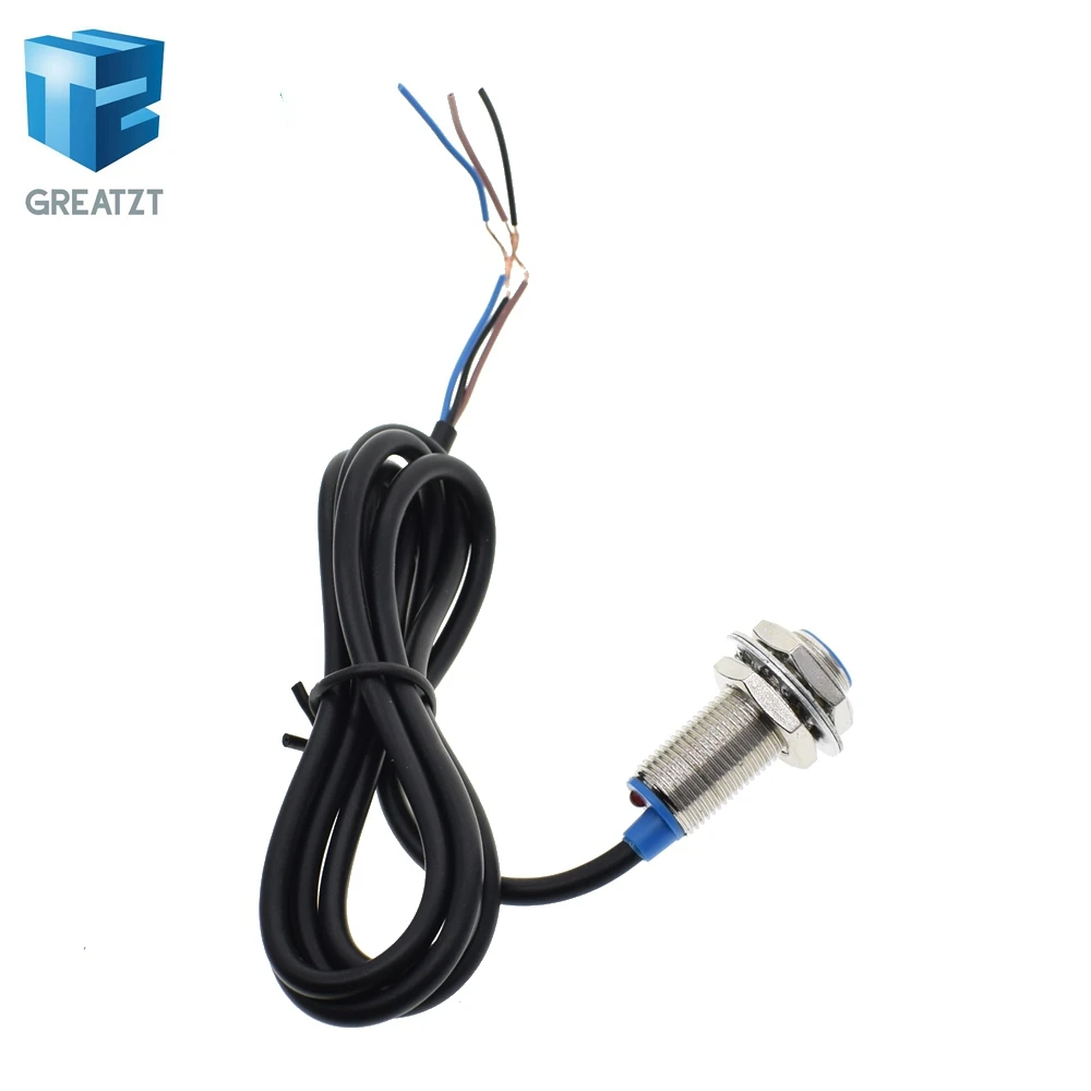 NJK-5002C Hall Effect Sensor Proximity Switch NPN 3-Wires Normally Open Magne
