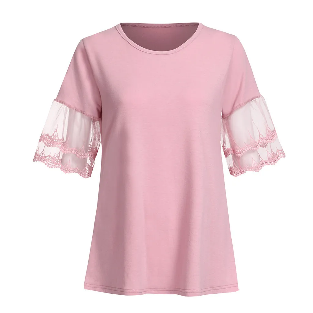 

SAGACE Summer Womens Maternity Clothing Breastfeeding Lace Blouse Elegant Tops for Women Breastfeeding Nusring Maternity