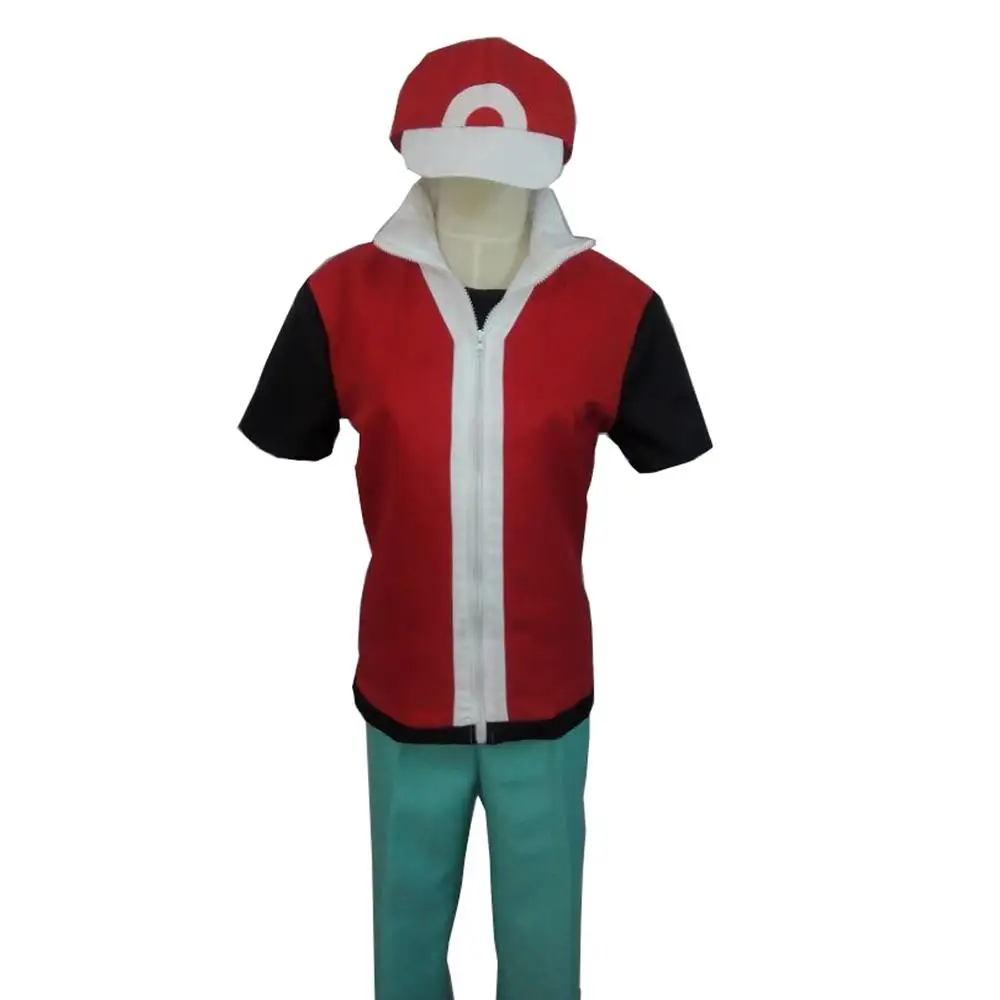  Anime Game Trainer Ash Ketchum Halloween Daily Red Cosplay Shoes  Sneakers (Custom Made) : Clothing, Shoes & Jewelry