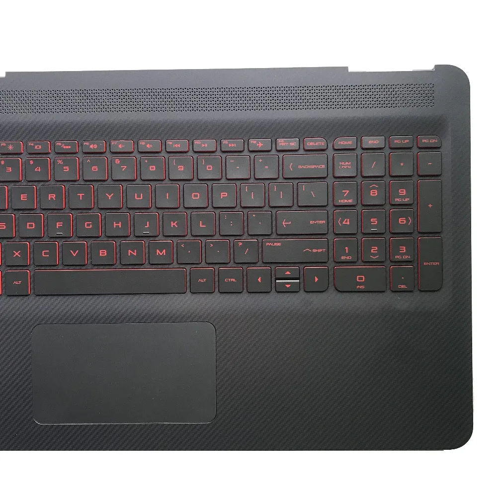 Новинка 859735-001 для hp OMEN 15-AX 15-AX020CA 15-AX100 15-AX200 чехол для рук верхняя крышка с подсветкой Клавиатура США с Touc hp ad