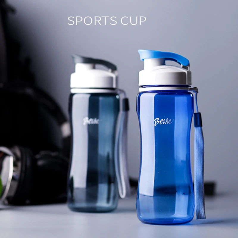 Sports Water Bottle Portable Plastic Water Bottle Leak Proof Outdoor Bicycle Hiking Gym Drinking Bottle Drinkware (8)