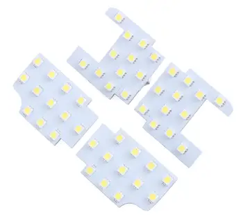 

4PCS Car reading lights dome lamps LED interior lights white color For MAZDA CX-5 CX5 CX-4 Atenza Axela light Visor Cargo Room