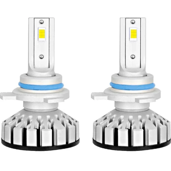 

2 X 9012 LED Car Headlight Bulb 40W 4000LM 9V-36V Waterproof IP68 6000K Cold White 200m Light Range for R8 Truck SUV ALL IN ONE