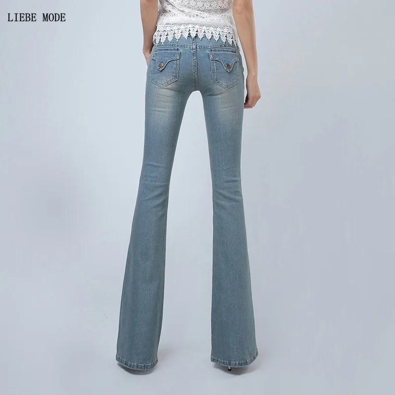 Рисунок 3 - Женские узкие расклешенные джинсы