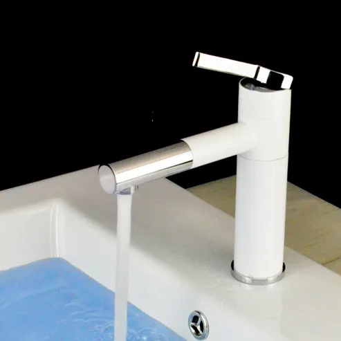 Azos Bathroom Basin Tap Br White Color Single Hole Deck Mount Hot Azos Bathroom Basin Tap Br White Color Single Hole Deck Mount Hot Cold Mixer Toilet Sink Faucet Furniture Mpdkz074 In Faucets From Home Improvement