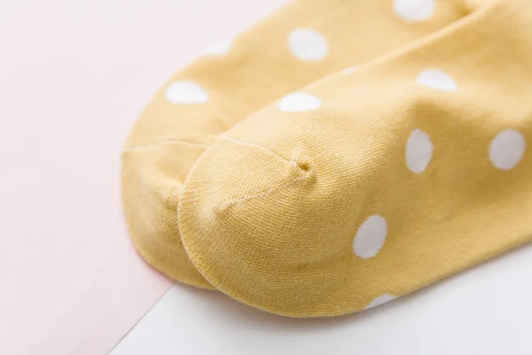 [EIOISAPRA] стиль колледжа японский большой точка конфеты цвет Heap женские носки ярких цветов Kawaii Повседневная элегантная носки женские