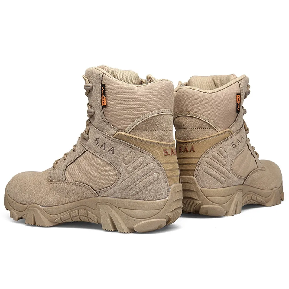 SAGACE/Коллекция года; Мужская зимняя теплая обувь; модные износостойкие Нескользящие походные ботинки для альпинизма; военные ботинки; размеры 39-47