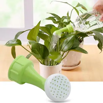 

Water Bottle Sprinkler Nozzle Flowering Watering Irrigation Tool Household Potted Flower Sprinkling Water Pot Sprinkler garden