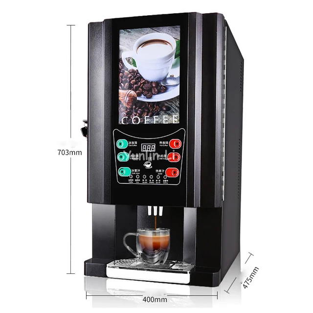 Automatic Instant Coffee Machine Commercial Automatic Instant Coffee Machine Commercial Refrigerating And Heating System Milk Tea 33