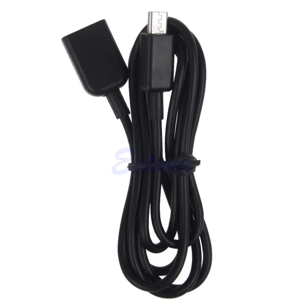 1 м Micro USB разъем для Micro USB Женский данных расширения зарядный кабель для samsung