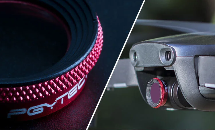 PGYTECH 6 в 1 комплект MAVIC AIR УФ-фильтров CPL ND4 ND8 ND16 ND32 ND набор фильтров для DJI MAVIC Air Аксессуары(профессиональный