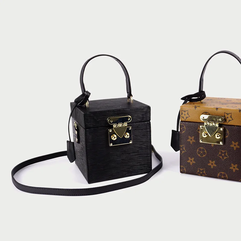 

Women Box Flap Mini Panelled Messenger Bag Crossbody Bags for Women Genuine Leather Women Handbag Casual High Quality Designer