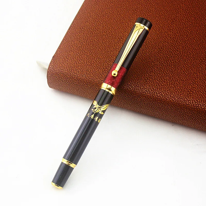 

High Quality Metal Fountain Pen Luxury 0.5MM Nib Calligraphy Ink Pens for Writing School Office Supplies
