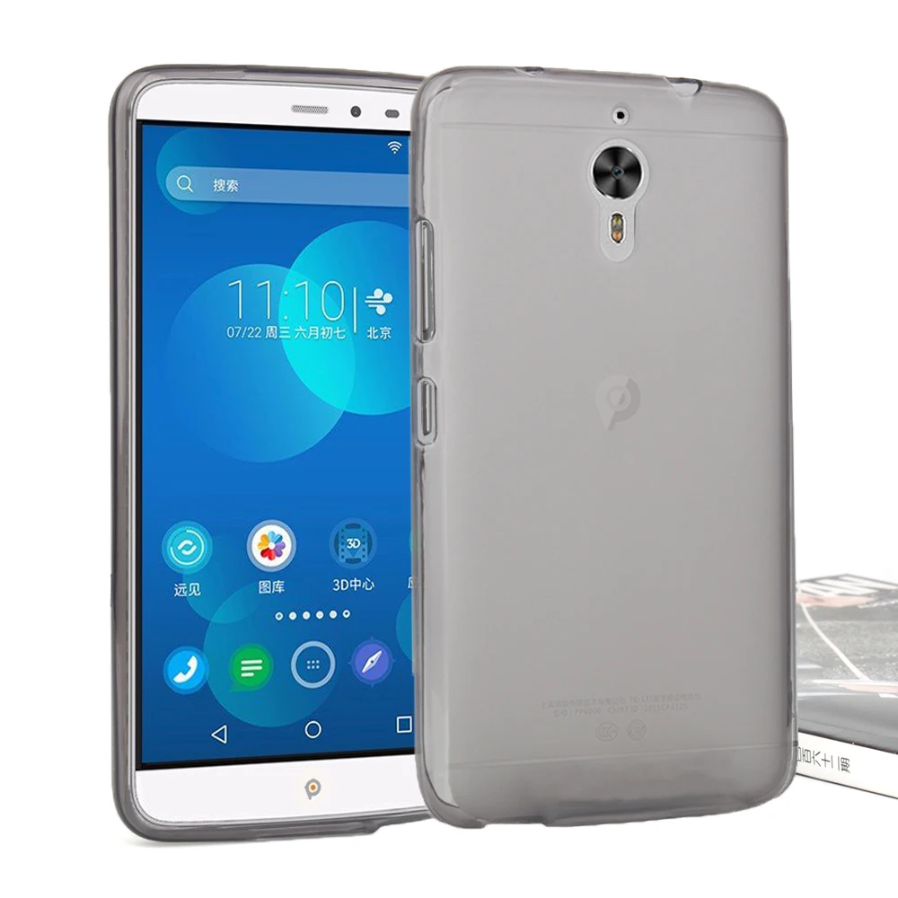HongBaiwei для PPTV Король 7 Case Обложка Мягкая TPU Матовый Прозрачный Телефон Обратно Case для PPTV Король 7