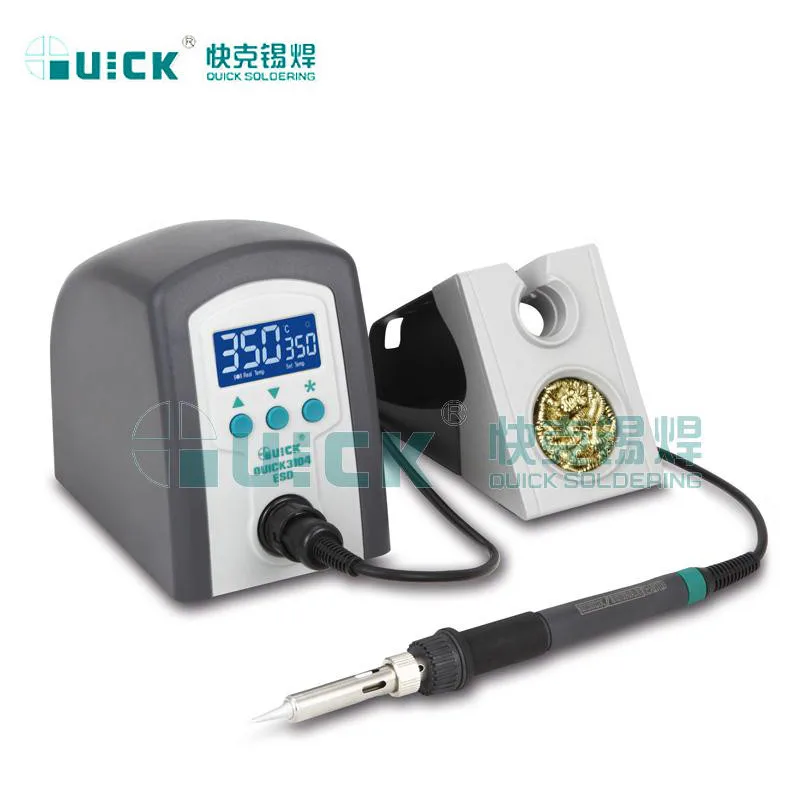 

QUICK 3104 Lead - Free Soldering Iron 80W LED Digital Display ESD Soldering Station