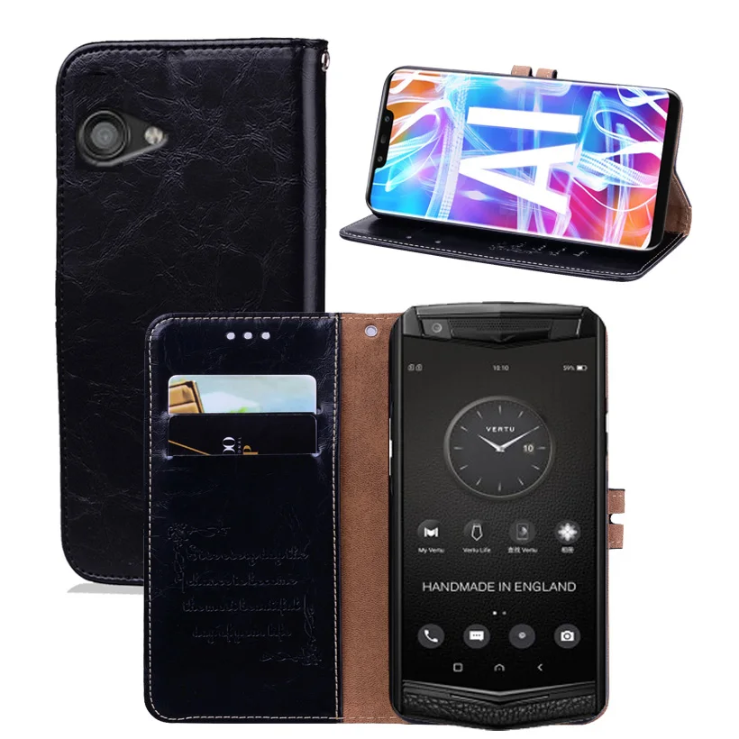 

Newest Wallet Case For Vertu Aster P Case Phone Cover Back Cover Case 5.0"100% Special PU Leather Flip Cover Phone Bag B01