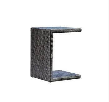 

Sigma new design resin wicker furniture modern simple end table