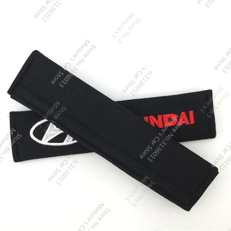 2pcs/set Car Seat Belts Covers Padding shoulder protection Breathable