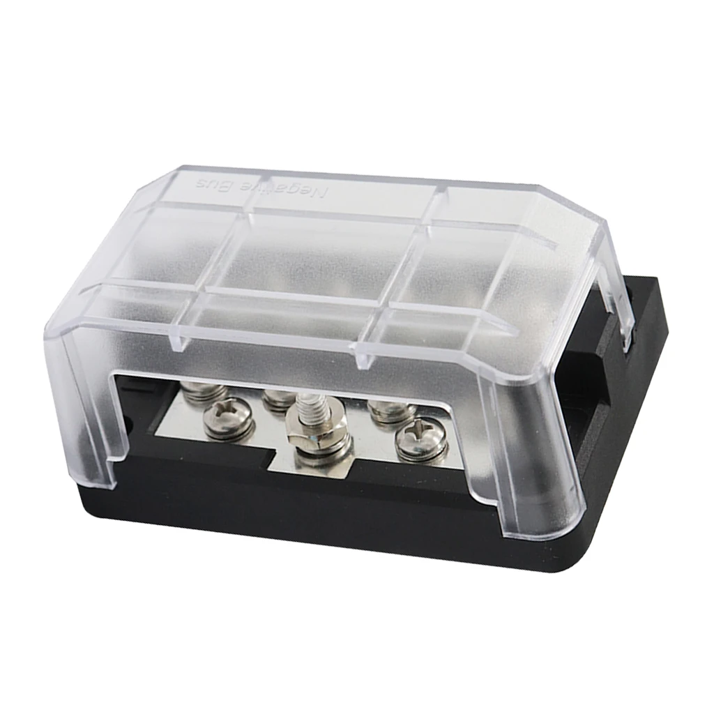 12 Way power Post Bus Bar электрическая Соединительная коробка для тонкопленочных солнечных элементов распределительный блок и крышка с винтами