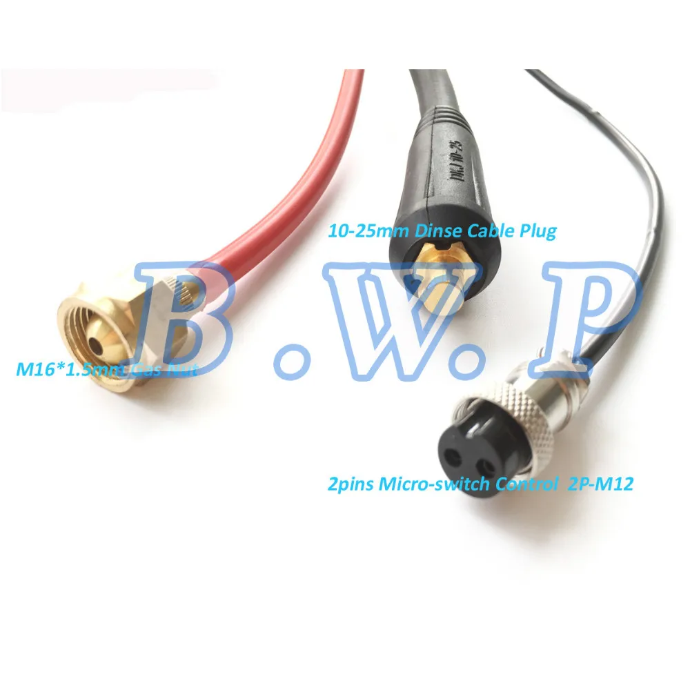 Газовый клапан WP-17V сварочный фонарь TIG сварочный пистолет 4 м тканевая крышка кабель питания шланг разделенный тип 150A