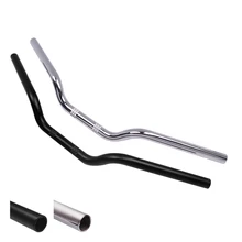 Универсальный мотоцикл " 25 мм черный/хром железная рама руль стойка руля подходит для Harley Sportster XL 883 1200 Softail Dyna