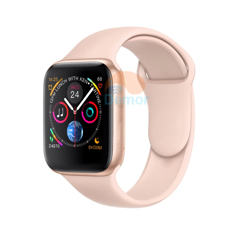 

KT01 Bluetooth Smart Watch Connected Series 4 Men Women 44mm Smartwatch for iOS iPhone Huawei 2 Sony Android Phone Apple Watch 3
