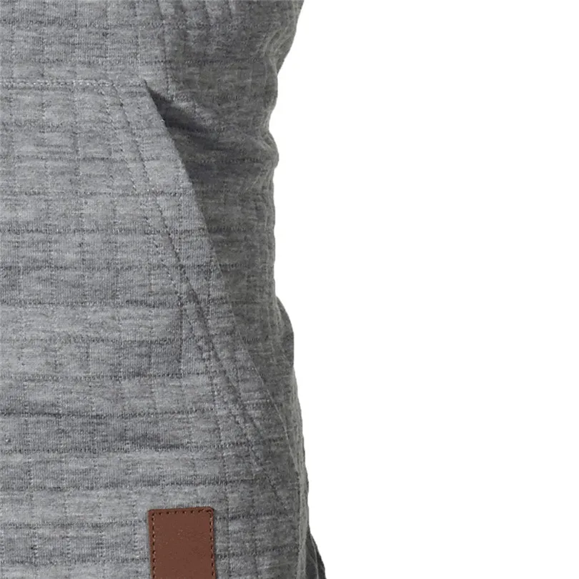 New Fashion Men's Autumn Winter Long Sleeve Plaid Hoodie Hooded Sweatshirt Top Tee Outwear Blouse Sweatshirt Outwear #4F04 (21)