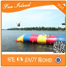 8x3 м продажи надувные прыжки Blob, надувные надувная водная капля, подпрыгивая мешок