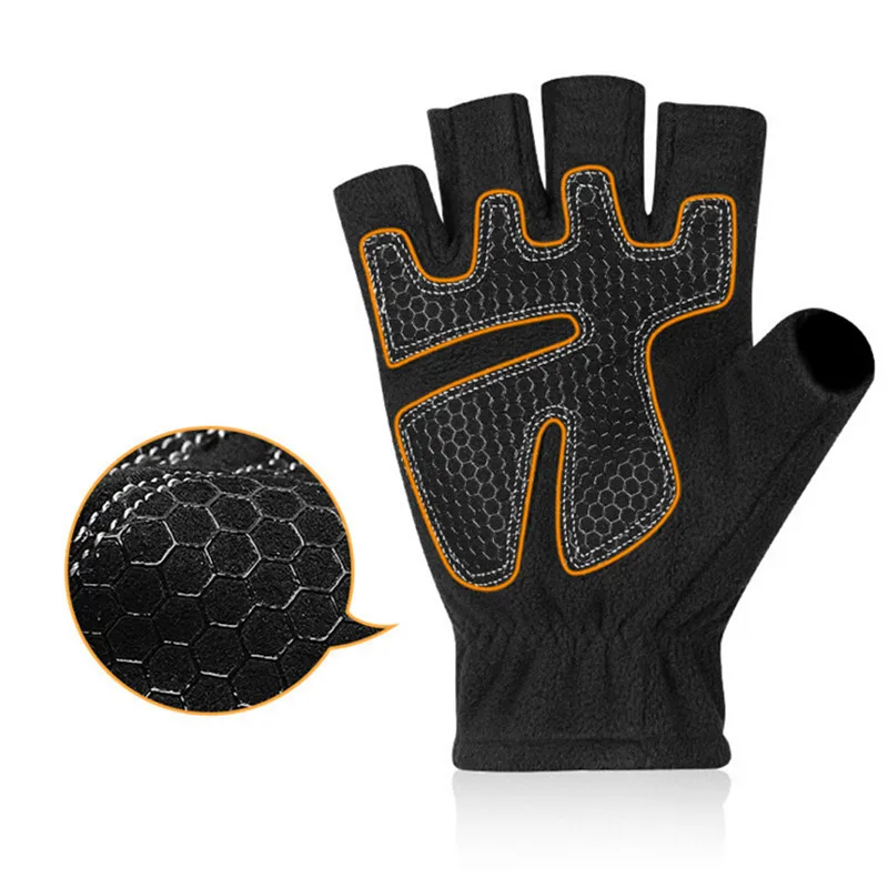 1 пара антискользящие велосипедные перчатки с открытыми пальцами гелевые велосипедные перчатки анти-слип для MTB дорожный перчатки для езды