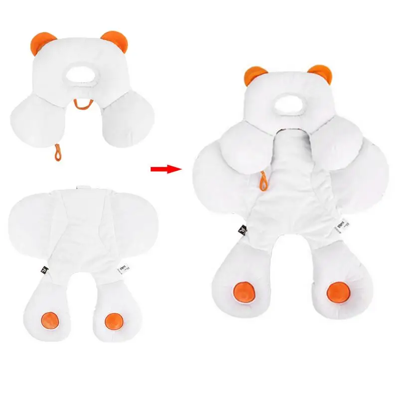 Bebe pillow+seat cushion set baby safety pillow travel head neck
