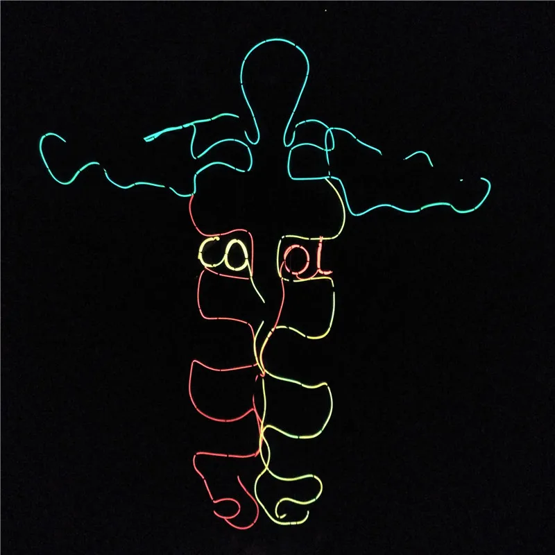 Special Price Colorful Luminous EL Wire Clothes Party Show Ballroom Costume For DJ DS Dancer Singer Bar KTV Nightclub Stage Performance