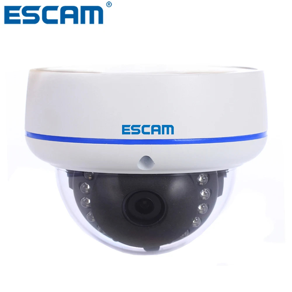 

ESCAM Q645R 720P IP Network Camera H.264 P2P ONVIF Wireless Outdoor Waterproof Security Camera IR Night Vision CCTV Dome Camera