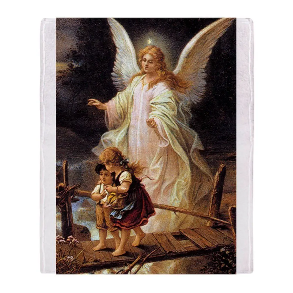 

Guardian Angel Soft Fleece Throw Blanket