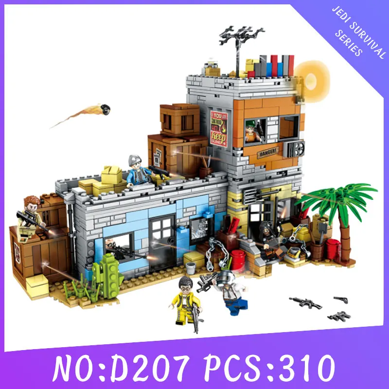 

Mailackers 207 Legoing Military Game Figure Blocks Arms Soldier Warrior Guns Compatible Legoings Creator DIY Toys For Children