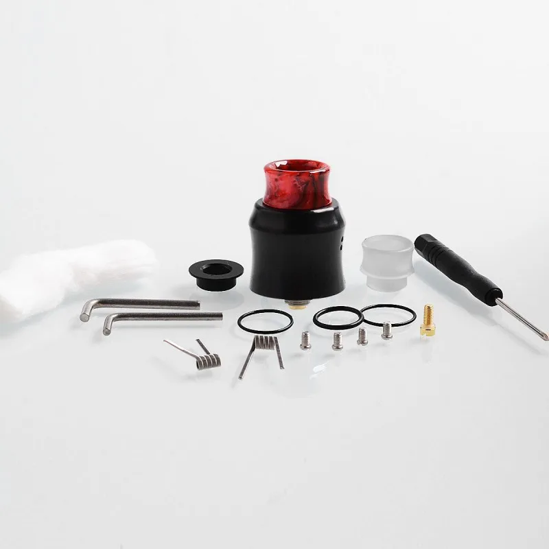 authentic-wotofo-recurve-rda-rebuildable-dripping-atomizer-w-bf-pin-black-stainless-steel-24mm-diameter (5)