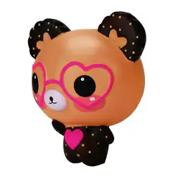 2019 любовь милые очки медведь Ароматизированная подвеска очень медленно нарастающее при сжатии игрушки снятие стресса игрушка болотистый