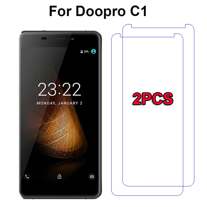 Закаленное стекло для Doopro C1 2 шт. защитная пленка экрана Взрывозащищенная