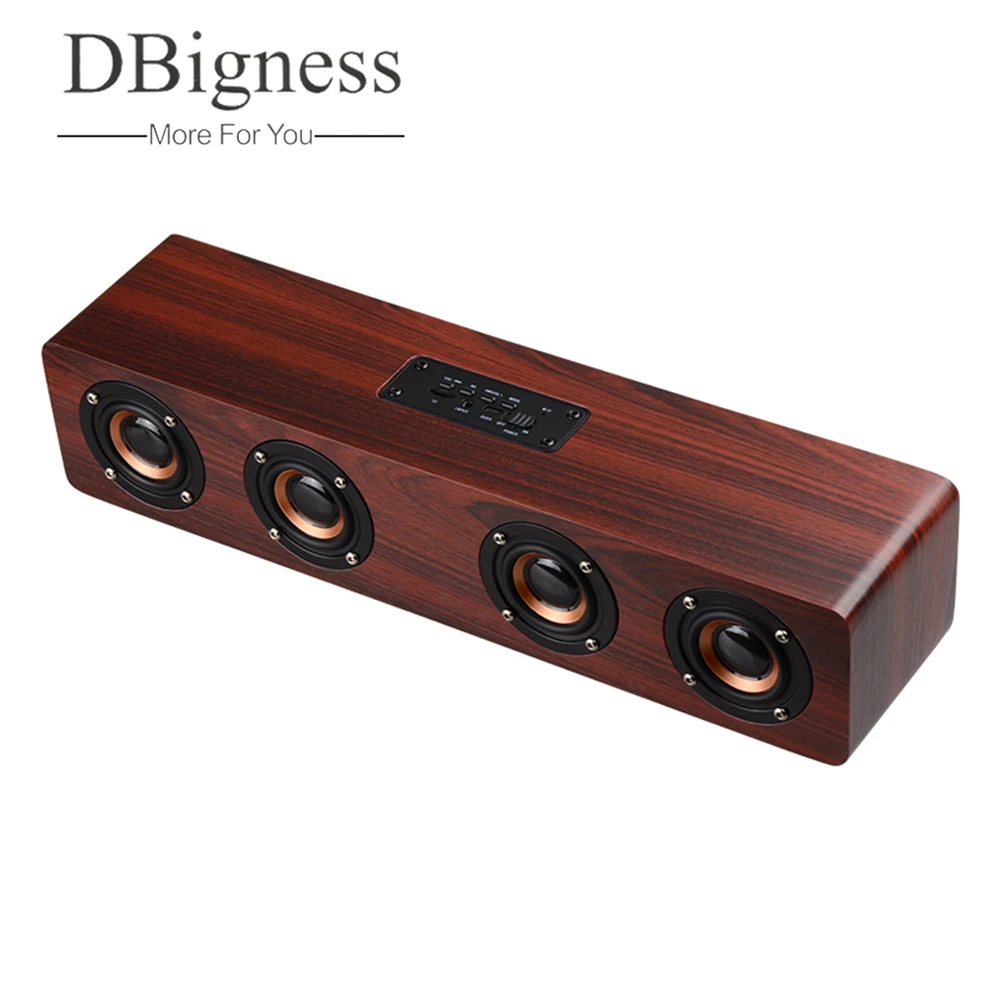Bluetooth Speaker Subwoofer Portable Audio Music Play Support TF FM Radio AUX Line in Handsfree for