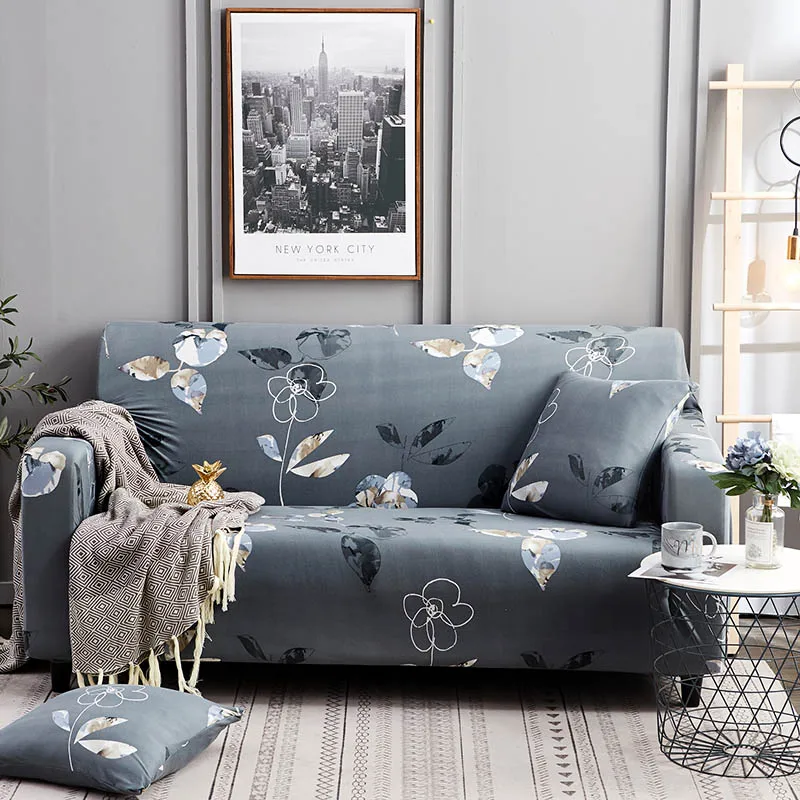 Чехол для дивана в скандинавском стиле, хлопковый эластичный чехол для дивана для гостиной, чехол для дивана, полотенце для одного/двух/трех/четырех человек