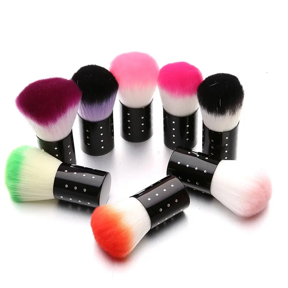 

New Nail Art Dust Clean Brush Powder Remover Manicure Tool for Acrylic & UV Gel Random Color