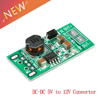 

DC DC 8W 5V to 12V Step Up Boost Converter Power Supply Module USB Input DC-DC Step-up Board Adapter Circuit Board