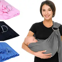 Детский спасательный круг на бретельках легкий дышащий тканевый для новорожденных детей и малышей Мягкий Слинг для лета