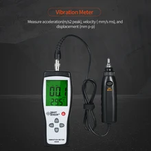 4 в 1 Виброметр Ускорение Скорость смещение температура тестер вибрации Виброметр тестер вибрации анализатор