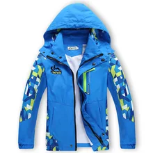 Winter Boys Girls Jackets Kids Hooded Coats Thick Thin 4 12Y Children s Active Outwear Double